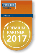 Auszeichnung ImmobilienScout 24 Umzugsportal Premium Partner 2017